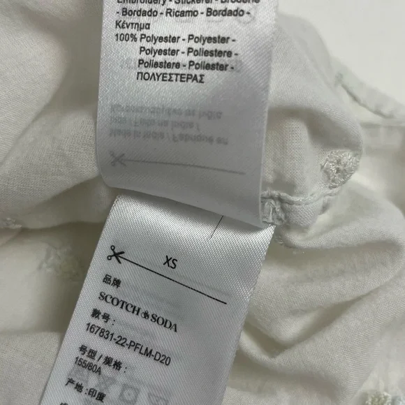 Scotch & Soda White Blouse - Picture 7 of 7